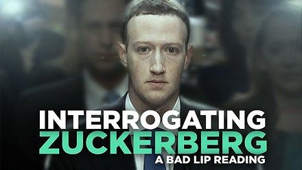 Przesłuchanie Zuckerberga, gdy próbujesz czytać tylko z ruchu ust