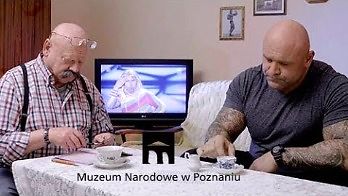 Pomysłowa reklama muzeum w Poznaniu