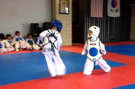 Najsłodsza walka taekwondo jaką widzieliście