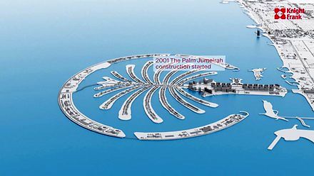Ewolucja Dubaju od 1960 do 2021- timelapse