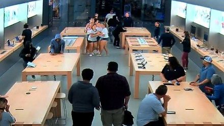 Okradli Apple Store w kilka sekund