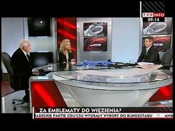 Leszek Miller opuszcza studio TVP Info