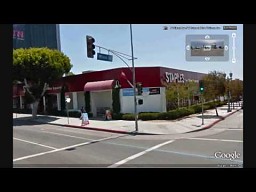 Ptak vs samochód Google Street View