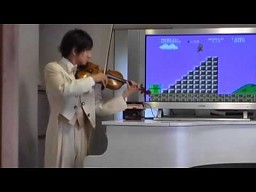 Japoński skrzypek i Mario