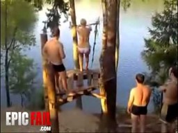 Huśtawka nad jeziorem po rosyjsku