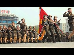 Marsz zwycięstwa w Korei Północnej